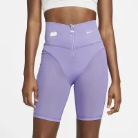 Nike Naomi Osaka жіноча велосипедки колір фіолетовий