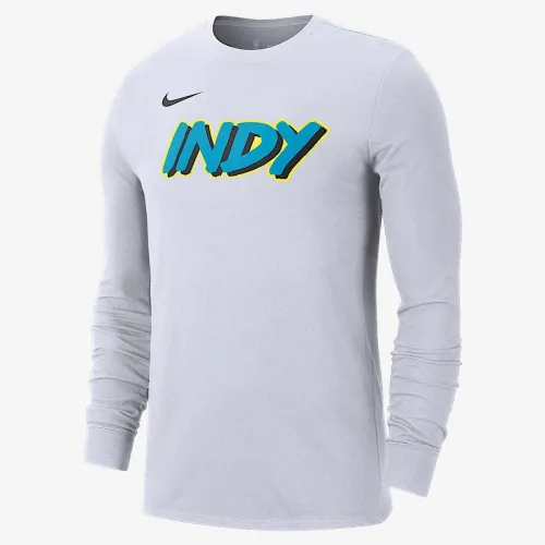 Indiana Pacers Essential City Edition чоловічі Nike NBA Long-Sleeve футболка колір білий