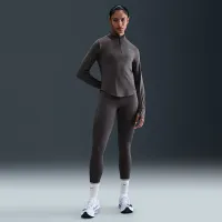 Nike Swift жіноча Dri-FIT UV 1/4-Zip Running Top колір сірий