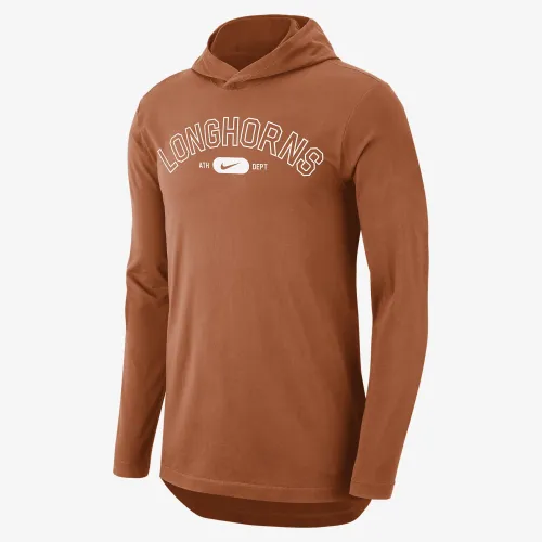 Texas чоловічі Nike Dri-FIT College Hooded футболка Orange
