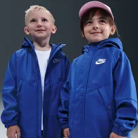 Nike Little детские Rain Куртка синий