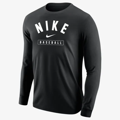 Nike Baseball чоловічі Long-Sleeve футболка колір чорний