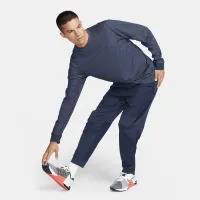 Nike Primary мужские Dri-FIT Long-Sleeve Versatile Top синий