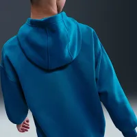 Nike Sportswear Club Fleece Big дитячі оверсайз Pullover Толстовка з капюшоном блакитний