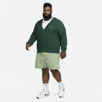 Nike Club мужские Woven Washed Flow шорты цвет зеленый