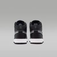 Nike Air Jordan 1 Mid SE Big дитячі Кросівки колір чорний