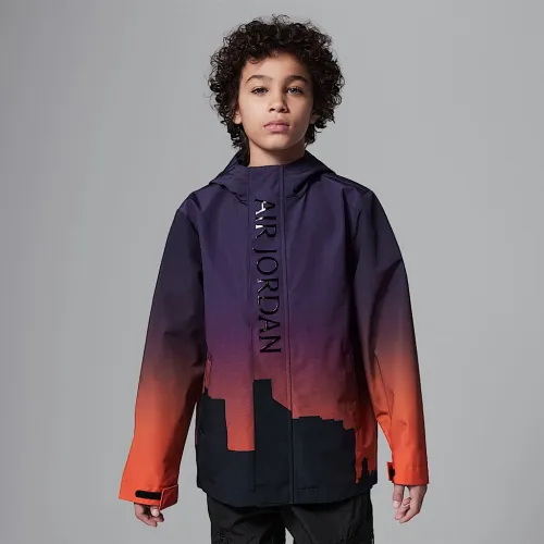 Nike Air Jordan Big детские Skyline Куртка цвет черный