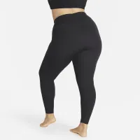 Nike Zenvy женская Gentle-Support С высокой Талией Full-Length лосины (большие размеры) цвет черный