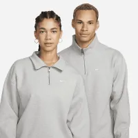 Nike Solo Swoosh мужские 1/4-Zip Top цвет серый
