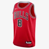 Zach LaVine Chicago Bulls 2023/24 Icon Edition Big детские Nike NBA Swingman Jersey цвет красный