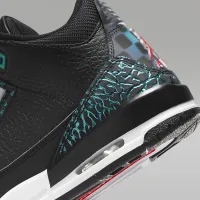 Nike Air Jordan 3 Retro Big дитячі Кросівки колір чорний