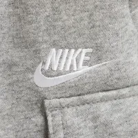 Nike Sportswear Club Big дитячі French Terry Cargo шорти колір сірий