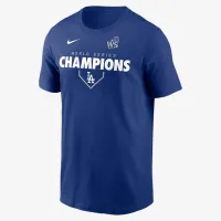 Los Angeles Dodgers 2024 World Series Champions Roster мужские Nike MLB футболка синий