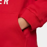 Nike Big дитячі Cheer Pullover Толстовка з капюшоном колір червоний