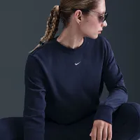 Nike Sportswear Chill Terry жіноча Crew-Neck French Terry світшот блакитний