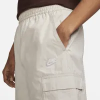 Nike Club чоловічі Woven Cargo шорти колір коричневий