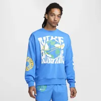 Nike Run Energy чоловічі Dri-FIT Fleece Running Crew блакитний