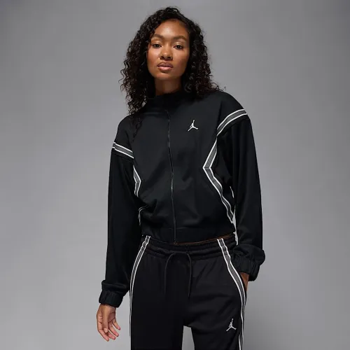 Nike Jordan Brooklyn женская Full-Zip Track Куртка цвет черный
