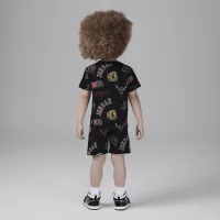 Nike Jordan 23 Toddler 2-Piece шорти комплект колір чорний