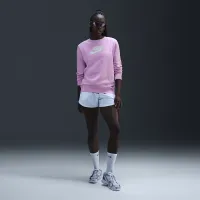 Nike Sportswear Club Fleece женская Logo Crew-Neck свитшот Pink