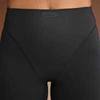 NikeSKIMS Matte женская С высокой Талией V-Panel Straight лосины цвет черный
