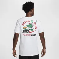 Nike мужские для гольфа футболка цвет белый