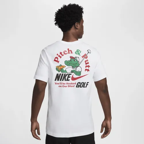 Nike чоловічі для гольфу футболка колір білий