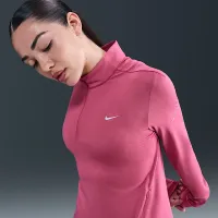 Nike Swift жіноча Dri-FIT UV 1/4-Zip Running Top колір фіолетовий