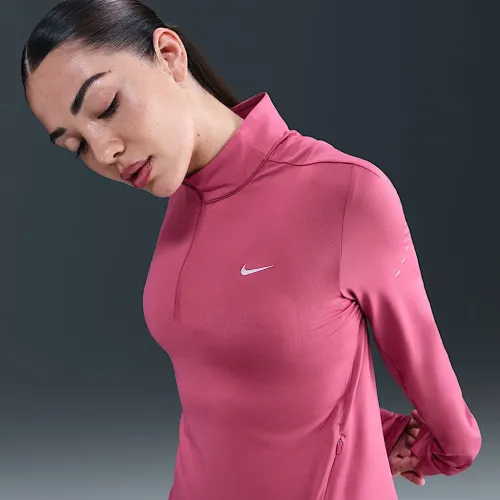 Nike Swift жіноча Dri-FIT UV 1/4-Zip Running Top колір фіолетовий