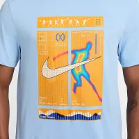 NikeCourt чоловічі Dri-FIT Tennis футболка блакитний