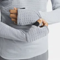 Nike Therma-FIT Repel Element чоловічі 1/4-Zip Running Top колір сірий