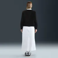 Nike Sportswear Club Fleece женская Graphic Crew-Neck свитшот цвет черный