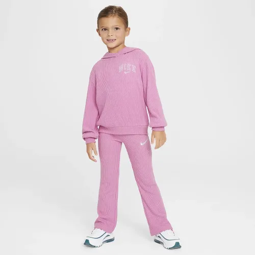 Nike Swoosh Spirit Little детские 2-Piece Cozy Rib набор Pink