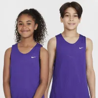 Nike Big детские Dri-FIT Reversible Jersey цвет фиолетовый