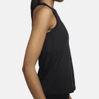 Nike One Classic жіноча Dri-FIT Tank Top колір чорний
