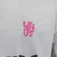 Chelsea FC Academy Pro Third мужские Nike Dri-FIT Soccer Pre-Match Top цвет серый