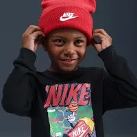 Nike Little детские Bball Long Sleeve футболка цвет черный
