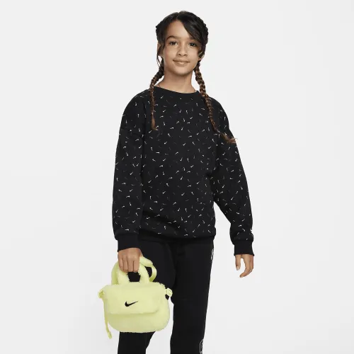 Nike дитячі Faux Fur Crossbody сумка (1L) колір зелений