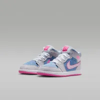 Nike Jordan 1 Mid SE Little дитячі Кросівки блакитний