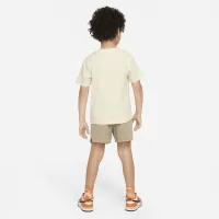 Nike Wild Air Mesh Shorts Set Little Kids' 2-Piece Set Brown