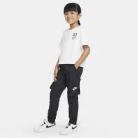 Nike Little дитячі Woven Cargo Pants колір чорний