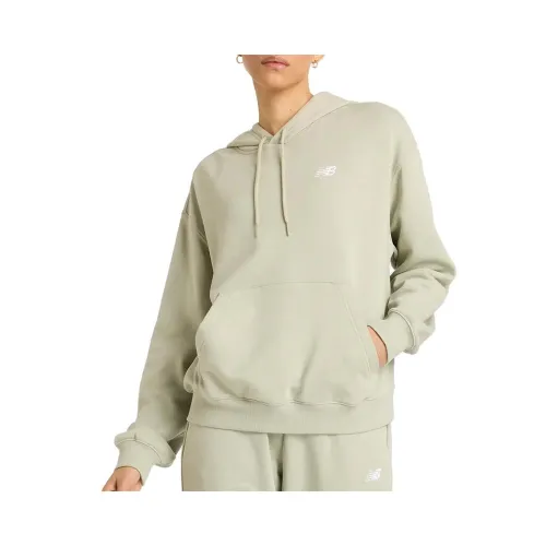 Кофта/футболка New Balance WT41507OVN - зеленая
