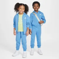 Nike Full-Zip Club комплект Little Kids 2-Piece Толстовка з капюшоном комплект блакитний