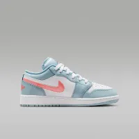 Nike Air Jordan 1 Low SE Big дитячі Кросівки блакитний