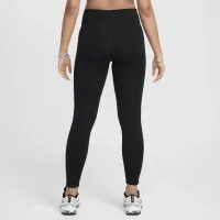 Nike Sportswear Classic Girls' С высокой Талией лосины цвет черный