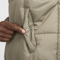 Nike Sportswear Classic Puffer женская Therma-FIT Loose Hooded Куртка цвет зеленый