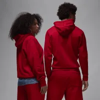 Nike Jordan Brooklyn Fleece чоловічі Pullover Толстовка з капюшоном колір червоний