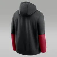 Oklahoma Sooners Sideline Team Issue Club мужские Nike College Pullover Толстовка с капюшоном цвет черный
