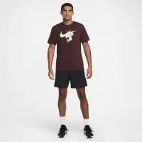 Nike мужские Dri-FIT Fitness футболка цвет красный