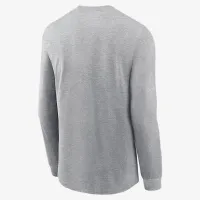 Buffalo Bills 2024 AFC East Champions Trophy Collection мужские Nike NFL Long-Sleeve футболка цвет серый